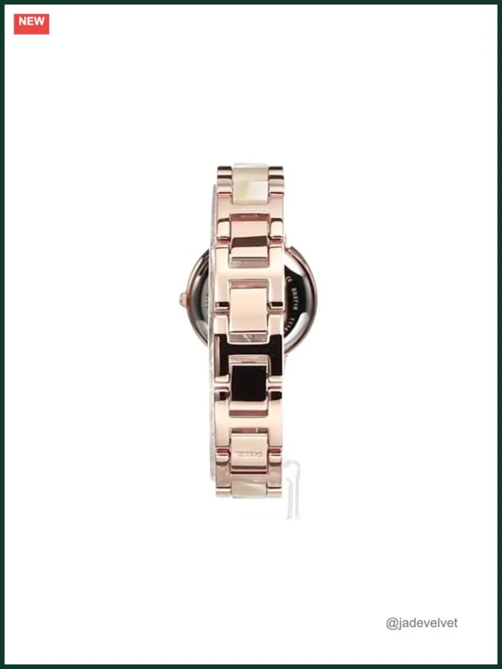 Fossil Virginia Rose Gold Stainless Steel Quartz Watch Women